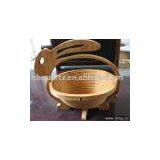 Folding Bamboo Basket thumbnail-1