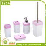 5pcs Plastic Bathroom Set China, China Bathroom Accessories thumbnail-2