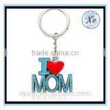FACTORY PRICE Metal Letter i Love Mom/mather/mama Keychain for Mother's Gift