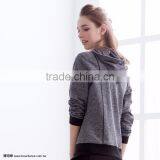 Sportswear High Neck Hoodie Women Jacket thumbnail-2
