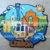 Soft Pvc Refrigerator Magnet Sticker,rubber Tourist Souvenir Fridge Magnet