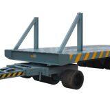 Heavy Duty 50ton Low Bed Trailer With Solid Tire Factory thumbnail-1