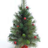 Artificial Christmas Burlap Tree