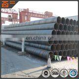 En10219 S355 S355J2H S355JR Sprial Welded Steel Pipe for Construction Materials With Black Oil Painting thumbnail-5