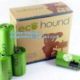 Factory Supplier Compostable Recyclable Clear Poly Bags Custom Logo Seal Garbage Bag,dog Poop Bag, Doggy Bag, Pet Suppli thumbnail-2