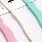 Weisheng Foldable Eyebrow Trimmer Stainless Steel Scraping Eyebrow Remover Razor Trimmers thumbnail-4