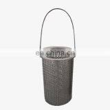 Basket Type Hydraulic Oil Stainless Steel Wire Mesh Strainer Filter thumbnail-6