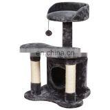 China Big Luxury Wooden Wood Pet Accessories Supplies Products Parts Wall Climb Climbing Cat Tree thumbnail-5
