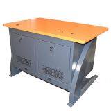 New Design Customized Industrial Broadcast Sheet Metal Fabrication Security Control Room Console Command Center Furniture Monitor Console Equipment Console Worktop Operating Platform Industrial Control Operating Desk With LED Lamp thumbnail-5