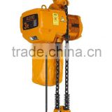 0.5ton moved type electric chain hoist hoist with trolley