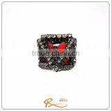 New Design Fashion Low Price Diamond Ring thumbnail-2