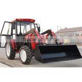 Mini Tractor Backhoe Loader Lawn Tractor Mini Front End Loader for Sale thumbnail-4