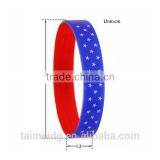 Factory Direct Sale Multi-color Silicone Bracelet thumbnail-1