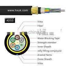Hanxin Outdoor Fiber Optic Cable Single Mode ADSS All Dielectric Self-supporting Aerial Cable thumbnail-4