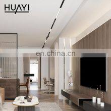 HUAYI Fashion Simple Design Shop Magnetic Rail Installation 10w 20w 30w 40w 16w LED Track Light thumbnail-3