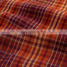 100% Cotton Yarn Dyed Check Design Plain Tartan Fabric for Women Garment thumbnail-4
