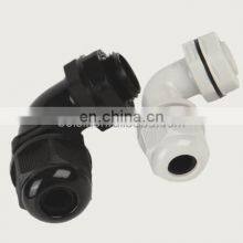 Supply Customized Cheap Waterproof Pg Spiral Strain Relief 90 Degree Elbow Cable Gland Connector IP68 Nylon BEISIT/OEM M1207SR-2 thumbnail-5