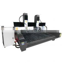 Double Heads 3D Stone Marble Professional Carving CNC Machinery Processing Granite Marble Tombstone Stone Engraving Carving thumbnail-2