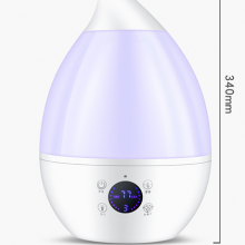 Water droplet ultrasonic humidifier large capacity 4L atomizer desktop small household humidifier spray