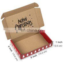 Luxury Custom LOGO Eco Friendly Color Printing Gift Candle Jewelry Corrugated Carton Red Paper Transport Shipping Mailer Box thumbnail-5