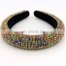 In Stock 2020 Bling Designer Diamond Women Rhinestone Headbands thumbnail-4