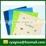 Custom Fancy A4 L Shape Plastic PP File Folder for Promotion