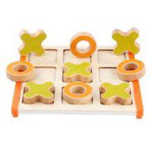 Crosses Game XO Chess Wooden Tic-Tac-Toe Toy thumbnail-1