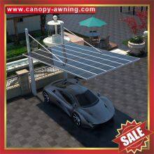 Backyard Aluminum Polycarbonate Park Cars Canopy Awning Garage Carport Shelter for Sale thumbnail-3