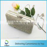 2016 Fashion Lady Bag for Party Rhinestone Metal Mesh Evening Bag thumbnail-1