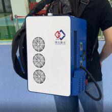 Portable 50W 100W Backpack Mini Laser Cleaning Machine Fiber Laser Rust Remover for Wood Stone Stainless Steel Industrial Use thumbnail-5