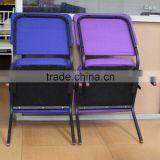 Silver Lacquer Hammer Tube Church Used Chairs thumbnail-5