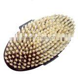 Wooden Beard Brush With Leather Handle thumbnail-1