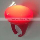 Party Supply Led Flashing Ring Light Logo Finger Ring thumbnail-1