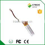300mAh 701247 li Ion Polymer Battery With PCB and Wire Cordless Device Battery thumbnail-2