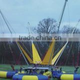 inflatable outdoor bungee trampoline