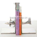 Cast Aluminum Decorative Aeroplane Bookends thumbnail-1