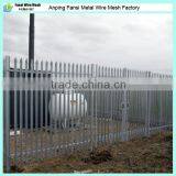 Hot Dipped Galvanized Steel Palisade Security Gate Fences thumbnail-3