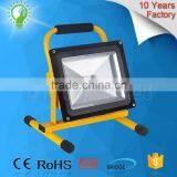 Energy Saving High Brightness ip65 portable rechargeable 10w 20w 30w 50W outdoor led flood light