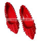 2015 Unique Design Flat Shoes China Classic Red Shoes With Pointed Toe thumbnail-1