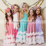 New style baby girl summer dress child dress fashion design one piece girls party dresses