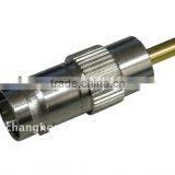 COAXIAL CABLE RCA TYPE CONNECTOR