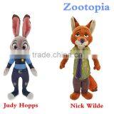 (New Movie)2016 Hot Sale Zootopia Nick Wide & Judy Hopps Plush Toy Zootopia Plush Doll