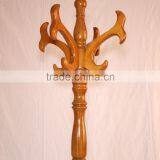 elegant solid wood coatrack