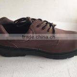 Suede Leather Safety Shoe, PU Injection Outsole, Good Price Safety Shoe, HW-2022 thumbnail-2