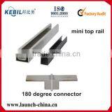 Fiber Glass Railing Stainless Steel Mini Top Rail Accessories Square Handrail Slotted Pipe thumbnail-1