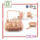 Wholesale Copper Cosmetic Mirror Mini Handbag Shape thumbnail-1