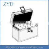 Case Type and Aluminum Black Silver Index Card Box, ZYD-TL025