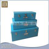 2016 Latest Design High Quality Fashion Metal Large Metal Storage Box