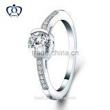 925 Sterling Silver CZ Engagement Ring Latest Ring Jewelry