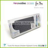 Fancy Electronic Gift For Business Partner Shenzhn Mini Wireless Keyboard With Gold Color KM909 thumbnail-6